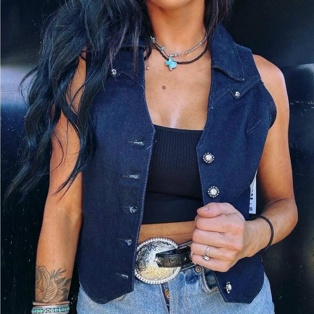 Western Ethics Denim Vest